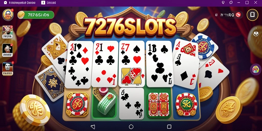 Tampilan menarik dari gameplay 7276SLOTS saat permainan Domino berlangsung.