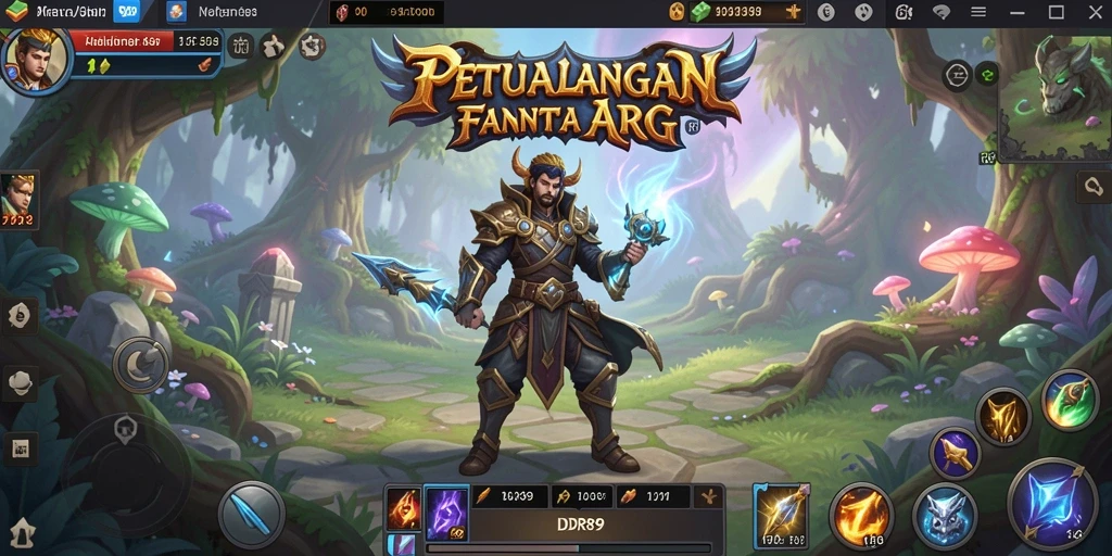 Gameplay ARPG yang seru dan menantang di IDR89.