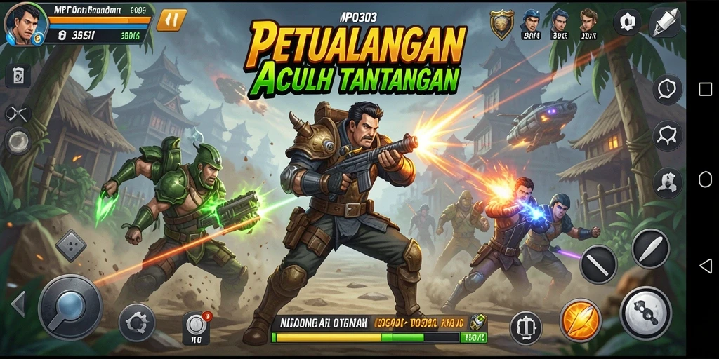 Tampilan gameplay MPO303 yang penuh aksi dan adrenalin.