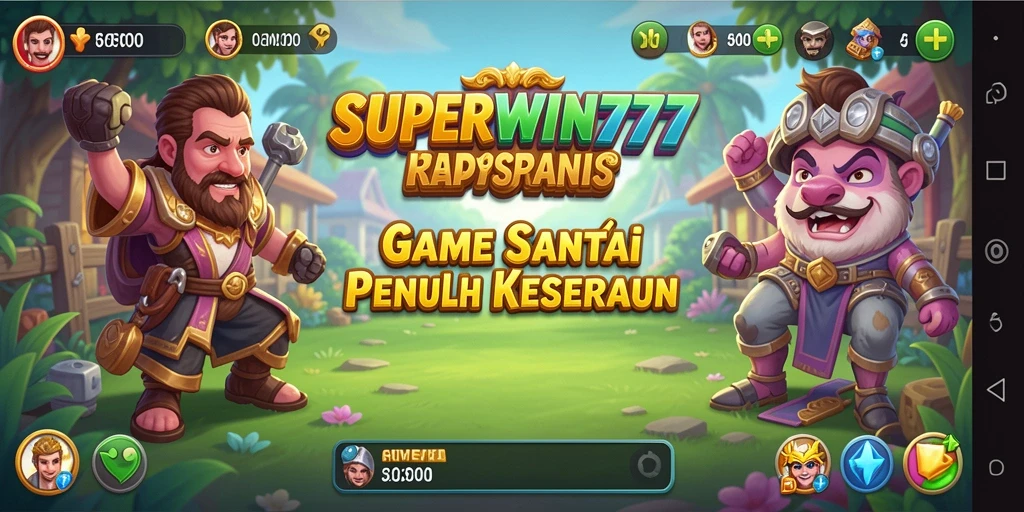 Tampilan gameplay SUPERWIN777 yang menarik dan interaktif.